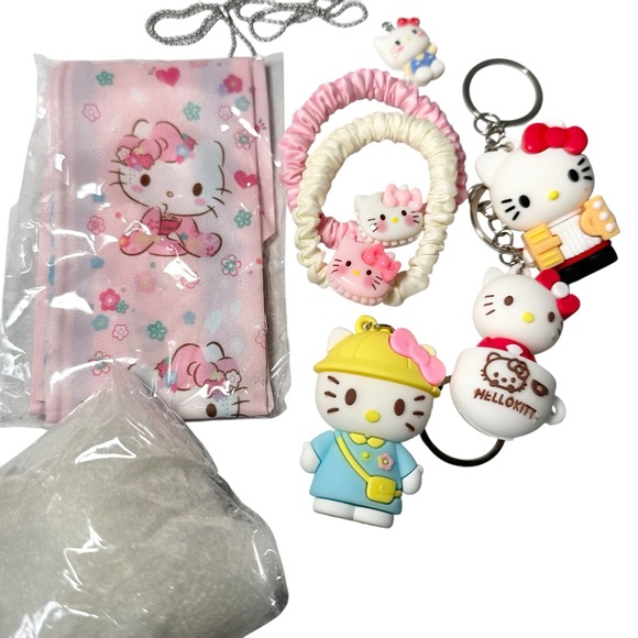 🎄 Advent Calendar 24 Days Hello Kitty Pink 38pc Christmas - Picture 5 of 12